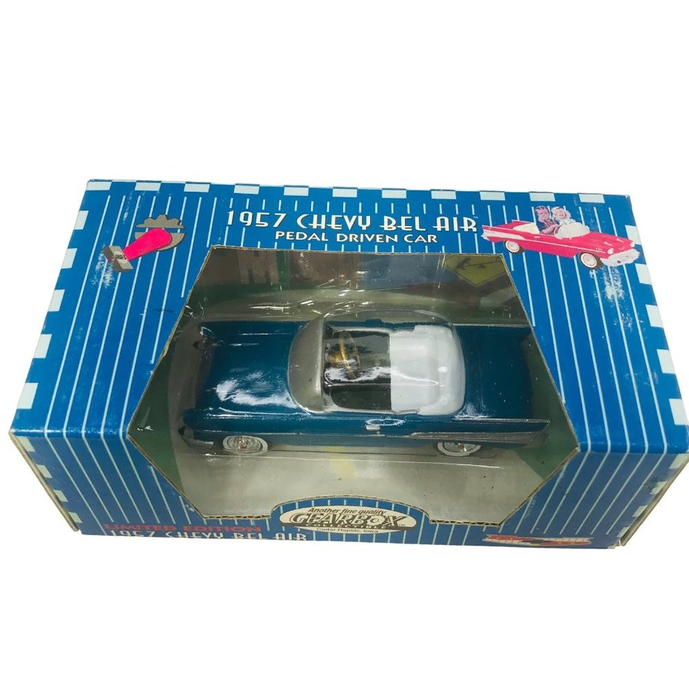 Gearbox 1997 Vintage 1957 Chevy Bel Air Convertible Serial #05366 Pedal Car New